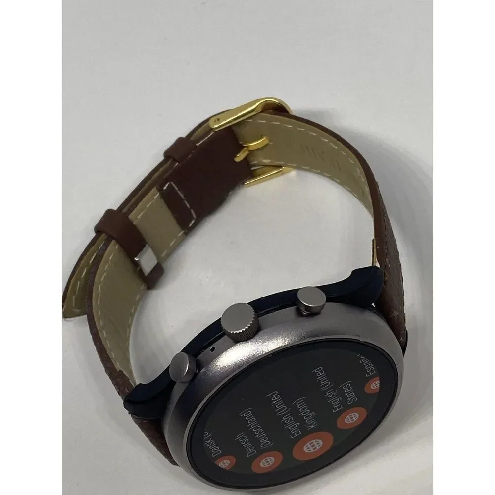 Fossil Gen 4 Authentic Digital Dial Smart Watch Custom Band FTW6024 AB552